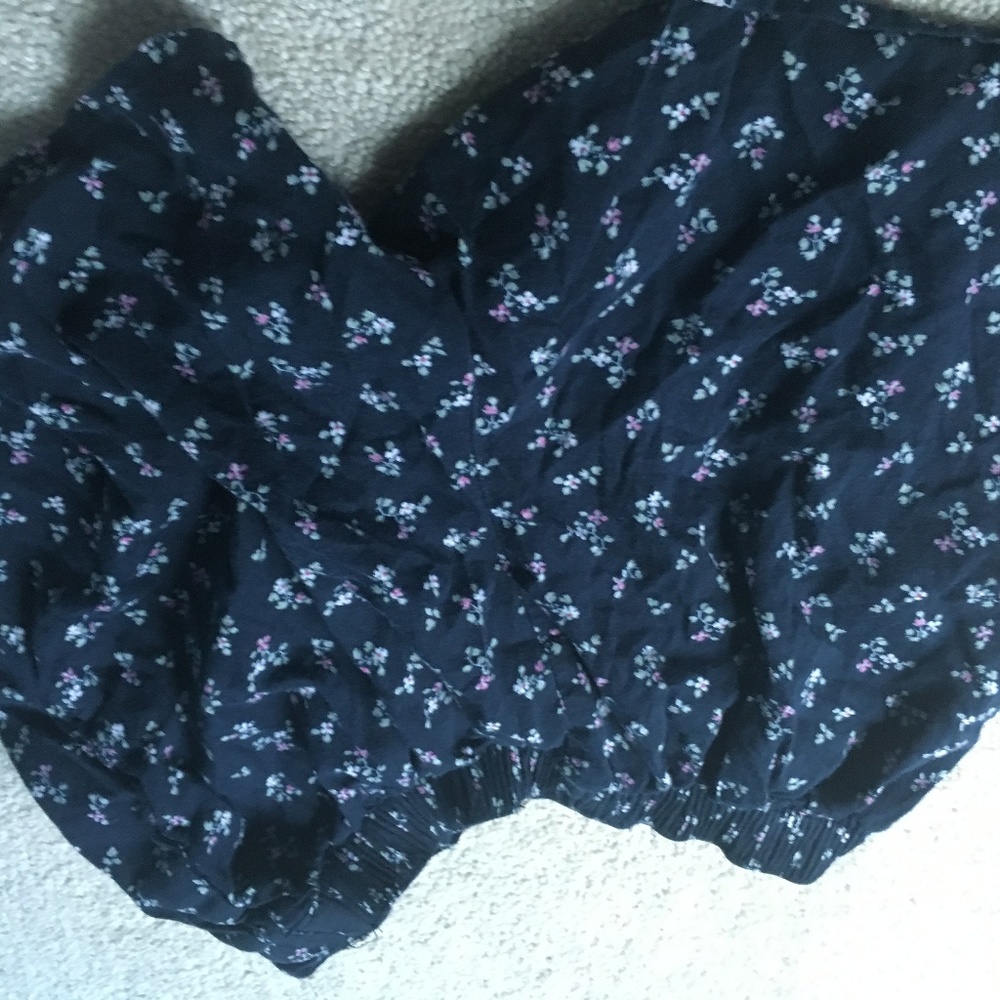 Flower patterned shorts